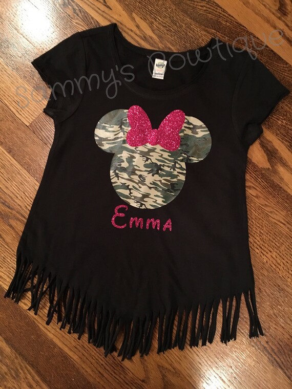 camo disney shirt