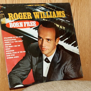 Roger Williams - Born Free - Kapp Records KS 3501 - Vintage 33 1/3 LP Record - 1966