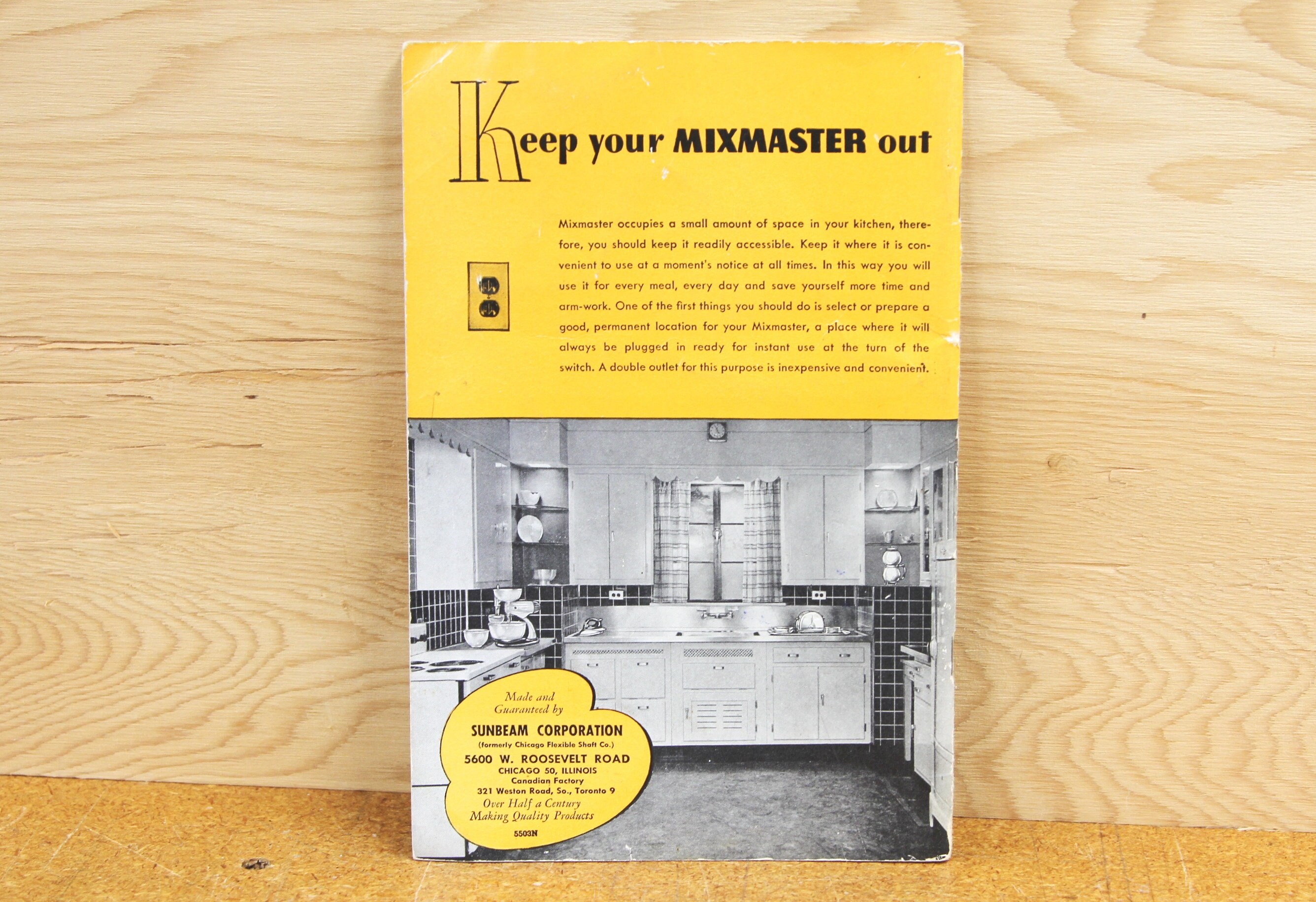 Sunbeam Mixmaster Recipe Book by Good Housekeeping Institute Etsy