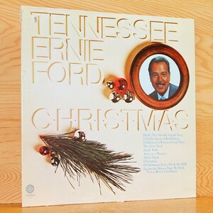 Tennessee Ernie Ford - Christmas - Capitol Records ST 831 - Vintage 33 1/3 LP Record - 1971