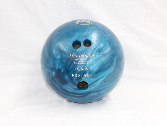 Brunswick Crown Jewel - 14 Lb Bowling Ball - Vintage Bowling Ball