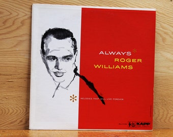 Roger Williams - Always - Kapp Records KL-1172 - Vintage 33 1/3 LP Record - 1960
