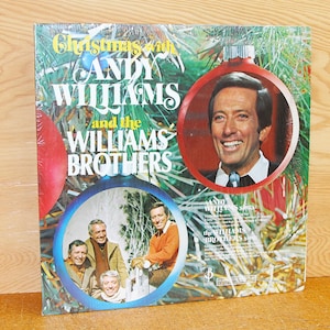 Andy Williams - Christmas with Andy Williams and the Williams Brothers - Columbia Records C 10105 - Vintage 33 1/3 LP Record - 1971