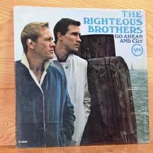The Righteous Brothers - Go Ahead and Cry - Verve Records V-5004 - Vintage 33 1/3 LP Record - 1966