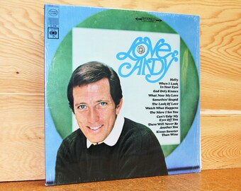 Andy Williams - Love, Andy - Columbia Records CS-9566 - Vintage 33 1/3 LP Record - 1967