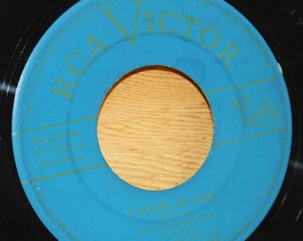 Perry Como - I Wanna Go Home / Hush Little Darling - RCA Victor Records 47-3082 - Vintage 45 RPM 7" Record - 1949