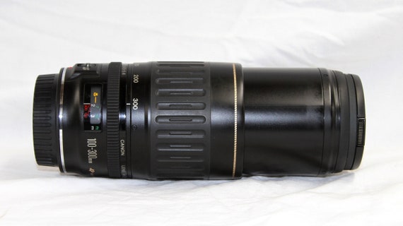 Vintage Canon Lens Ef 100-300mm F4.5-5.6 Ultrasonic Zoom - Etsy 日本