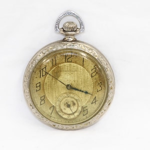 Vintage Hiegrade USA Pocket Watch - New York Standard Pocket Watch - Vintage 1900&#39;s - For Parts or Repair