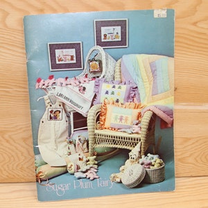 Sugar Plum Fairy - Counted Cross Stitch and Quilting Designs - The Vanessa-Ann Collection - Vintage 1981