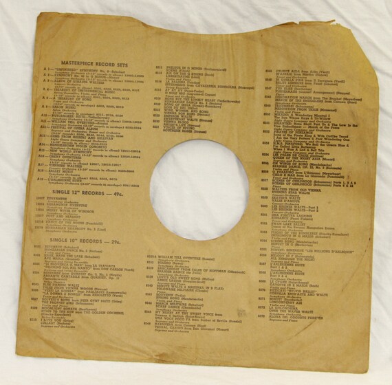 25 Count - 78 RPM 10 Gold Paper Record Sleeves Acid Free 28# Gold Kra –  Record Sleeve Store