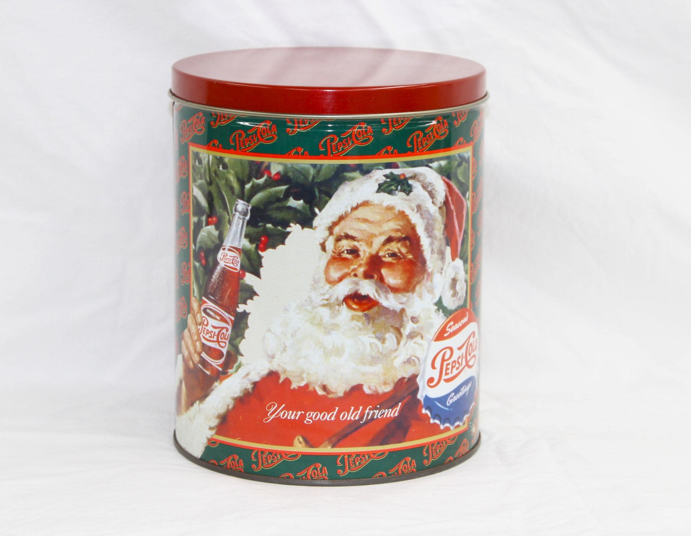 ペプシ コンテナ ヴィンテージ Pepsi Tin Container - Etsy