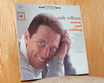 Andy Williams - Warm and Willing - Columbia CS 8679 - Vintage 33 1/3 LP Record - 1962