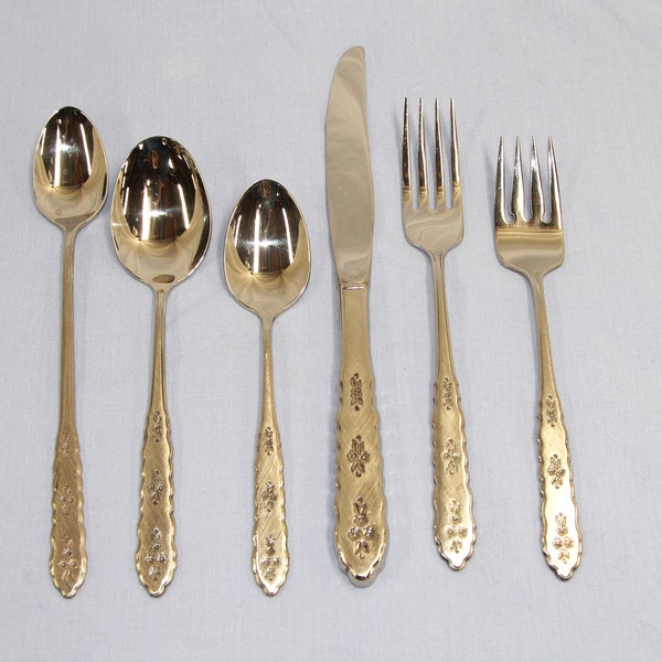 Oneida Flatware Floral Bouquet Etsy
