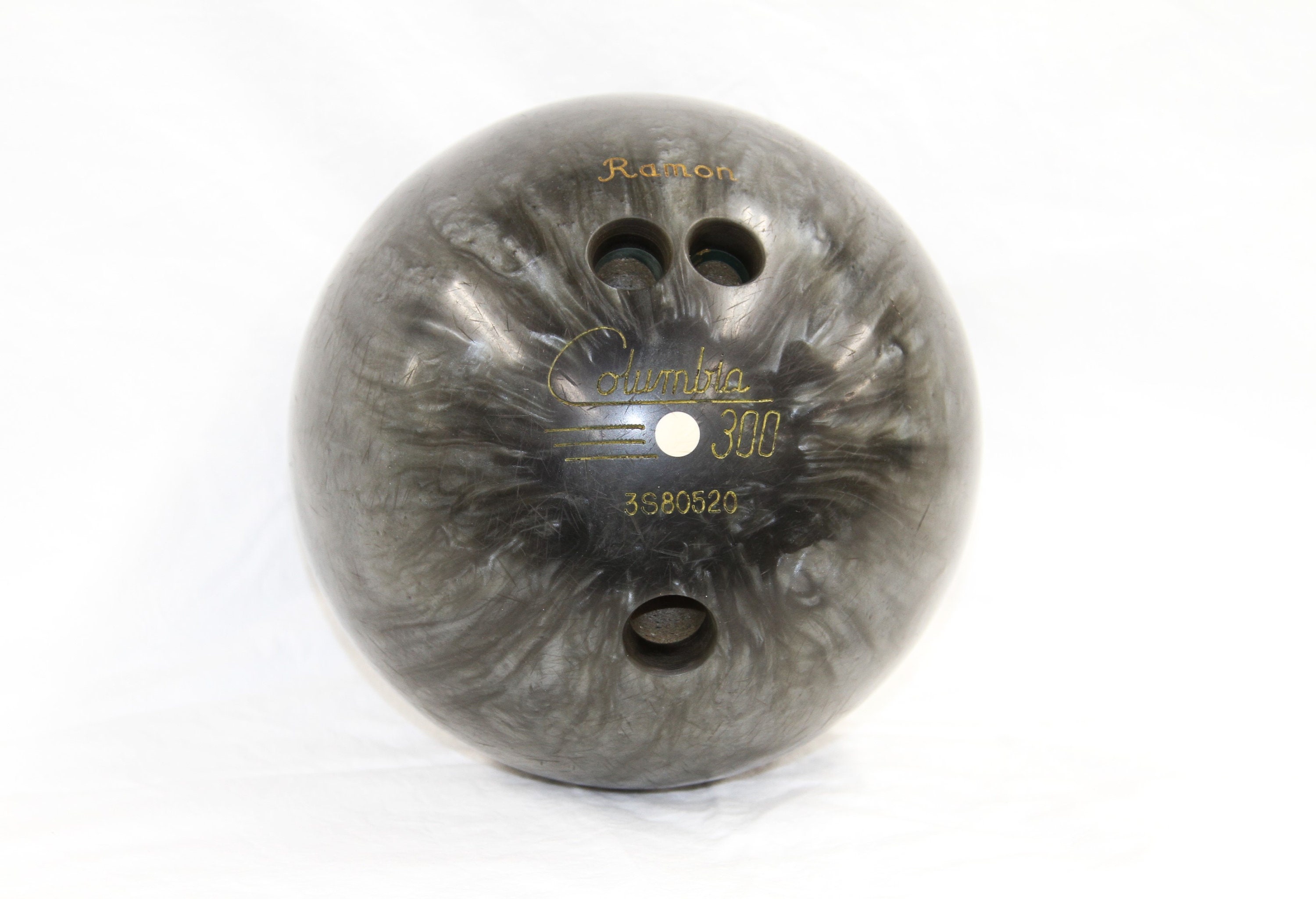 Columbia 300 White Dot - 15 Lb Bowling Ball - Vintage Bowling Ball