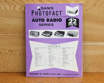 Vintage Howard W Sams Photofact Folder Radio Parts Manual Arvin Models 450T 451T 
