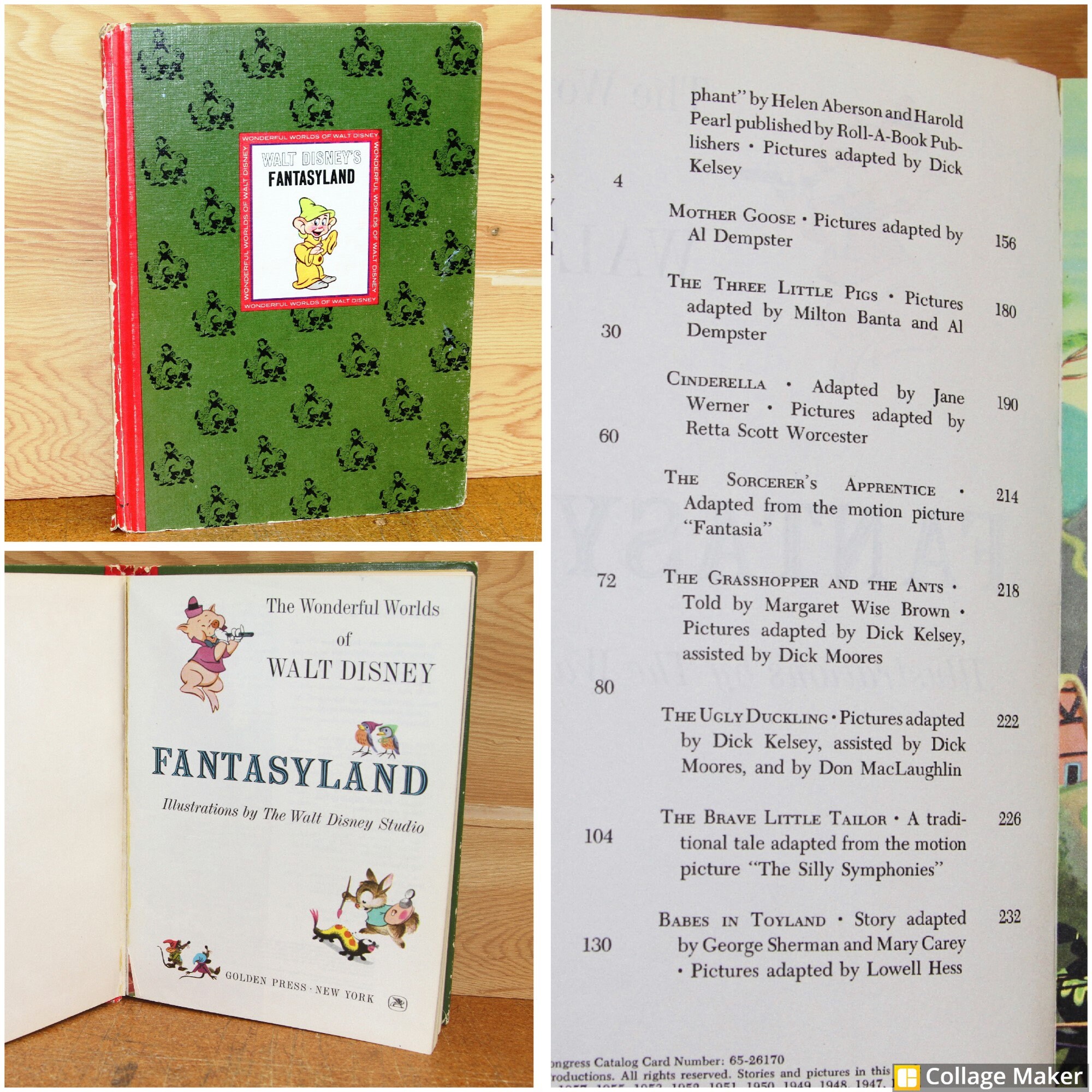 The Wonderful World of Walt Disney Book Set - Vintage Set of