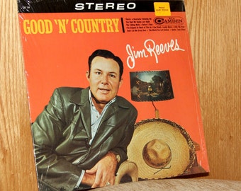 Jim Reeves - Good 'N' Country - RCA Camden CAS 784 - Vintage 33 1/3 LP Record - 1964