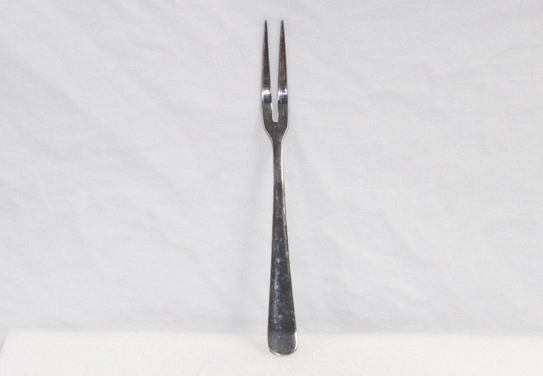 Stainless Steel Pickle Fork Vintage 1960s Korea Stainless Fork