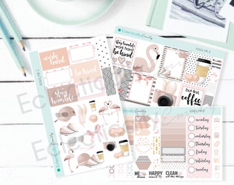 It's a Pink Life MINI Sticker Kit | TN Sticker Kit | Summer Time  | Planner Stickers | Flamingo Sticker Kit | Stickers | K060 MK
