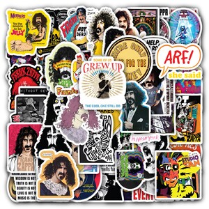 Adesivo Frank Zappa 12'' – Decalcomania In Vinile 3M Per Auto, Camion, Laptop, JDM - Foto 6