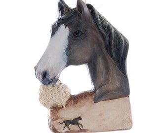 Horse Ornament personalized Christmas ornament for the horse lover in your life - made in the USA from resin - personalized ornament (287)