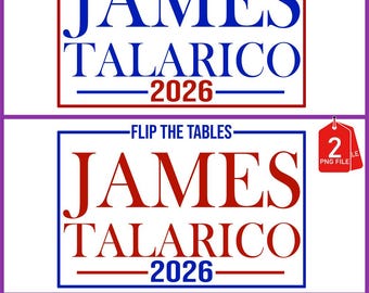 Archivo PNG del Senado de James Talarico 2026 (Descarga digital)