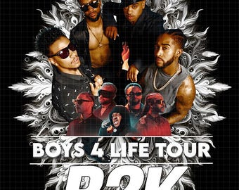 Archivo PNG de la gira B2K Bow Wow Boys 4 Life (descarga digital)