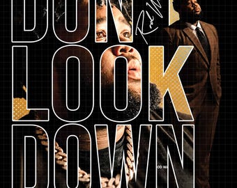Rod Wave Don't Look Down tour 2026 PNG FIle: T-Shirt Design (Digital Download)