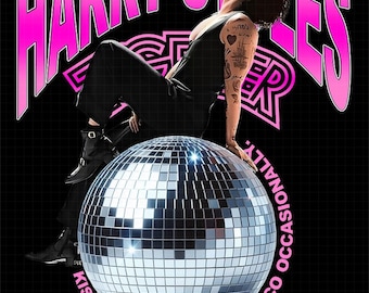 Diseño PNG de la gira de Harry Styles, gráfico de camiseta de concierto (descarga digital)