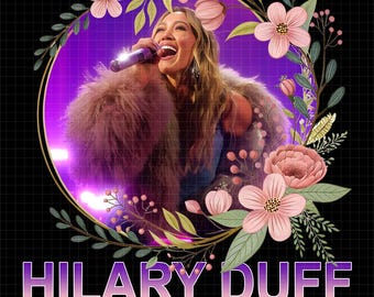 Diseño de la gira Lucky Me de Hilary Duff 2026 (descarga digital)