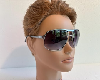 Gafas de sol Guess GU 6666 Unisex para hombre y mujer, estilo aviador, diseño clásico, extragrandes.