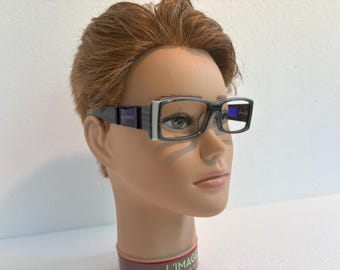 Gafas Gianfranco Ferre GF409-01 para mujer, unisex, moda, diseño de gafas, monturas extragrandes, sin usar.