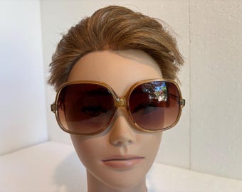 Vintage Sunglasses Oversized Lenses Women’s Design Eyewear Fashion Glasses Unisex Ladies