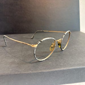 Vintage Giorgio Armani 112 Frames Round Shape Unisex Italy Fashion Eyewear Design Women’s Glasses Ladies Eyeglasses