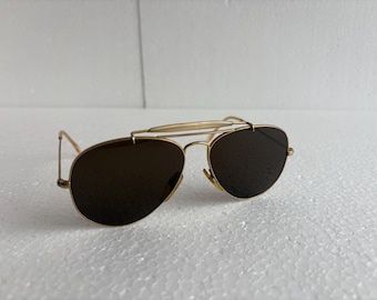 Ray-Ban Bausch & Lomb USA Vintage Outdoorsman Aviator Gafas de sol Diseño Unisex Hombres Mujeres Moda Gafas Gafas
