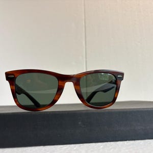 Ray-Ban Wayfarer B&L 5024 Bausch Lomb USA Vintage Sunglasses Design Unisex Men’s Women’s Fashion Glasses Eyewear 1990s image 3