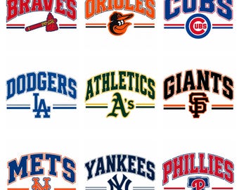 30 Baseball Teams Bundle PNG, American Baseball PNG, Baseball Team Designs, Sublimation , Game Day Shirt PNG, Digital Download
