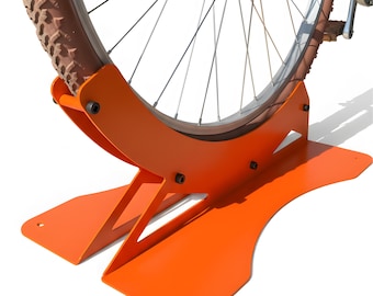 Fahrradständer aus Stahl - Pulverbeschichteter Fahrradboden für den Heimgebrauch