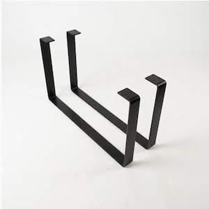 Industrial Steel Table Legs – Modern Powder Coated Metal Base for Coffee Tables, Benches image 4