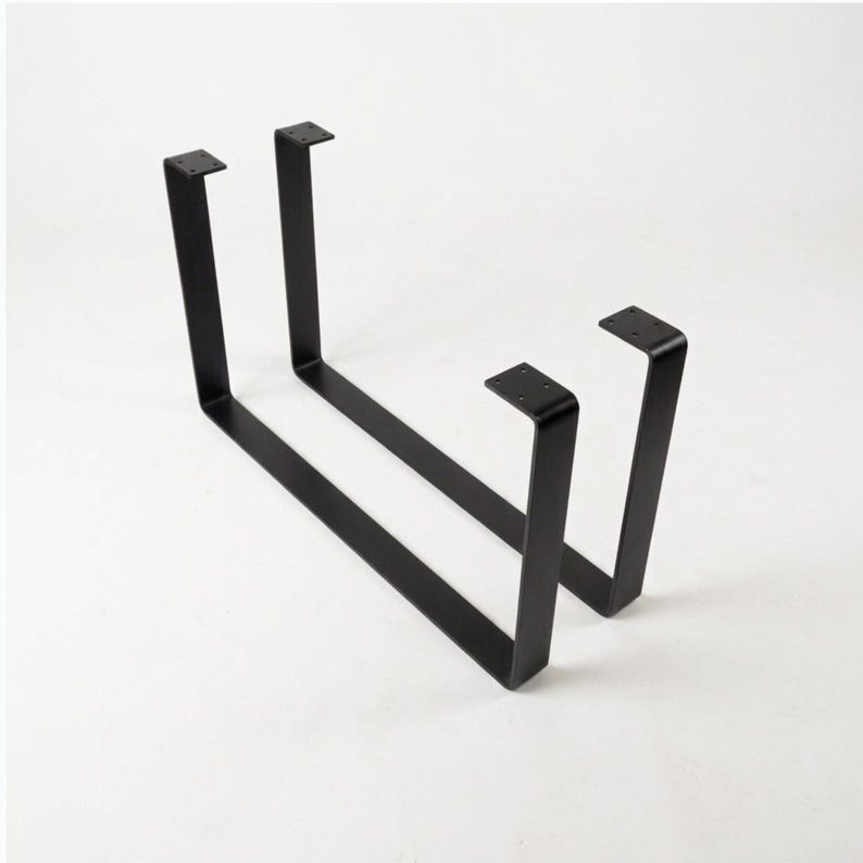Industrial Steel Table Legs – Modern Powder Coated Metal Base for Coffee Tables, Benches image 4