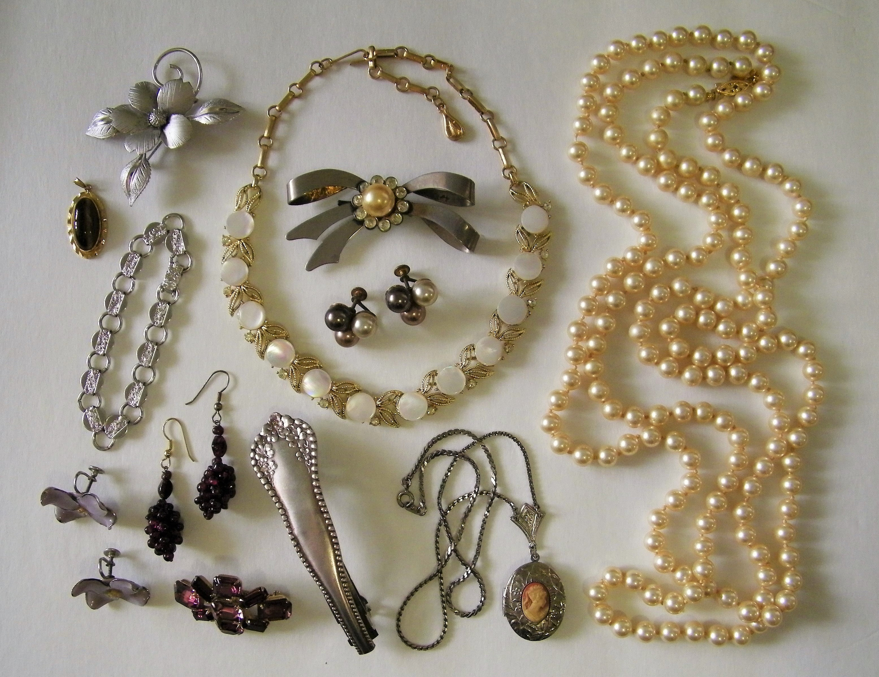 LoteBundle de joyería vintage y piezas de accesorios Etsy