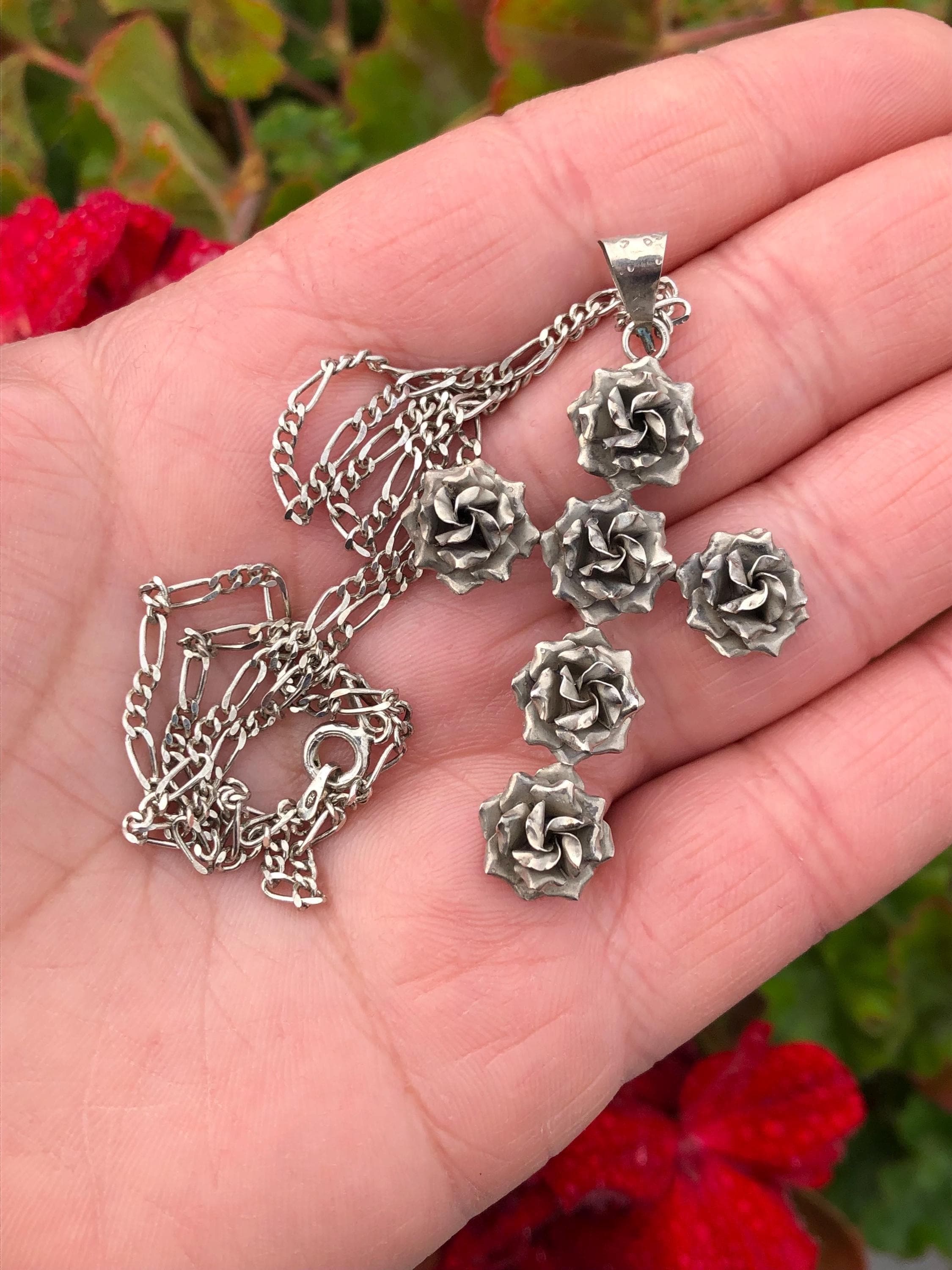 Mexican silver taxco cross necklace - Etsy 日本