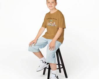 Big Brother Bunny T-Shirt, Easter Siblings Outfit, Kids Carrot House Tee