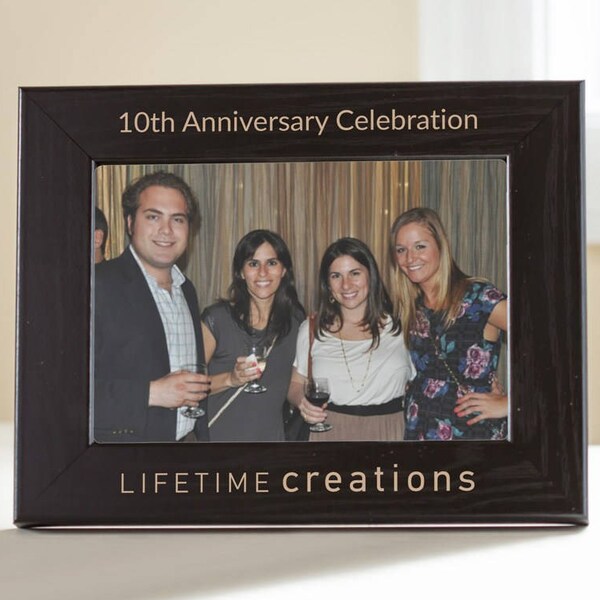 Engraved Photo Frame 8x10 With Logo Etsy