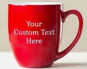 Personalized Engraved Create Your Own Coffee Mug: Large Personalized Coffee Mug, Custom Oversized Coffee Mug, Personalized Mug, SHIPS FAST