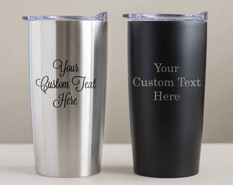 custom travel mugs etsy