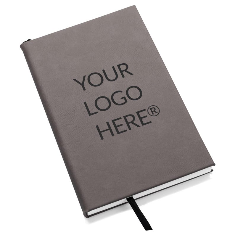 Bulk Custom Journals with Logo by Lifetime Creations: Custom Vegan Leather Notepads, Customized Promotional Notebooks, Employees, Events image 9
