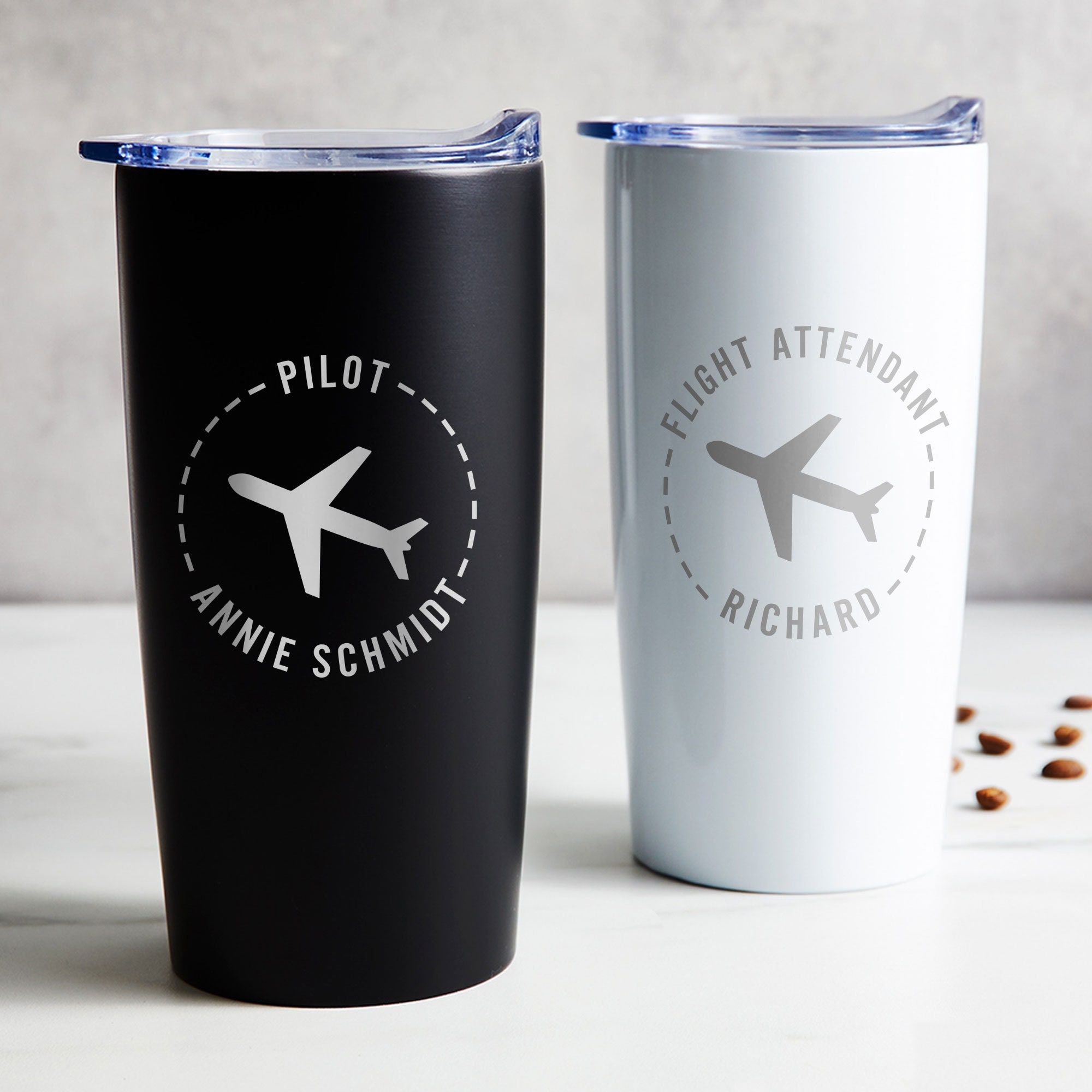 Engraved Personalized Pilot Tumbler By Lifetime Creations: - Etsy
