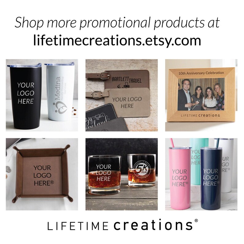 Bulk Custom Bottle Openers with Logo by Lifetime Creations: Vegan Leather, Wedding Favors, Company Giveaway, Promo Item, Swag, Artwork imagem 6