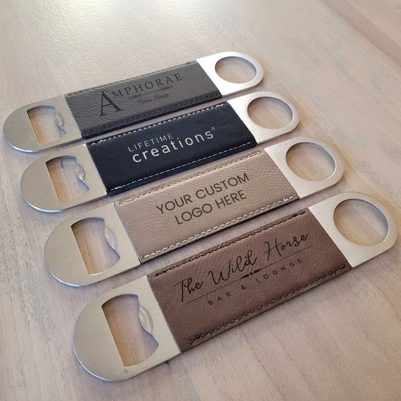 Bulk Custom Bottle Openers With Logo by Lifetime Creations Etsy
